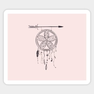 Blush dreamcatcher Sticker